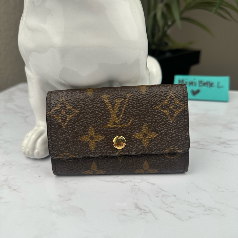 Louis Vuitton Brown Monogram Key Holder
